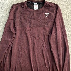 Gymshark Burgundy Longsleeve
